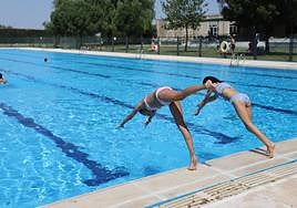 Piscina del Helmántico de Salamanca.