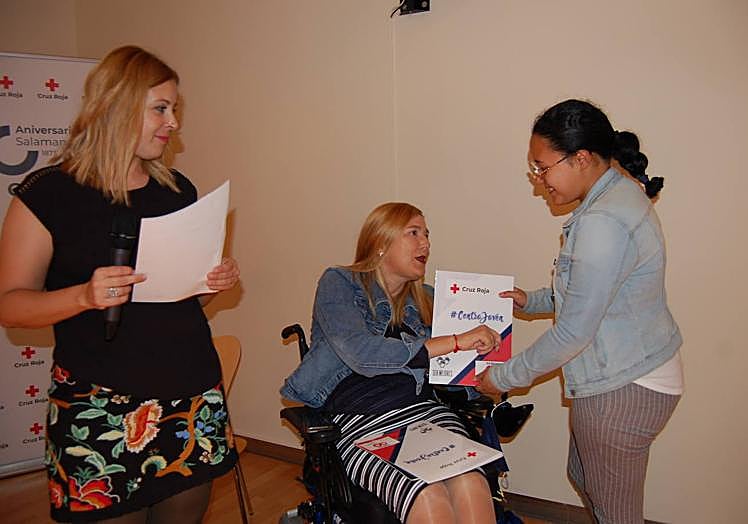 Entrega de diplomas.