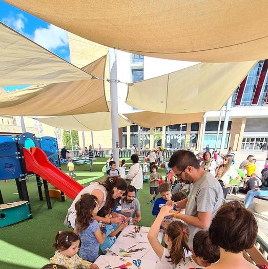 Taller de reciclaje.