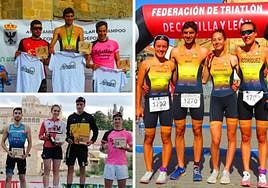 Triunfos de la Escuela Triatlón Salmantina en Zamora y Aguilar de Campoo