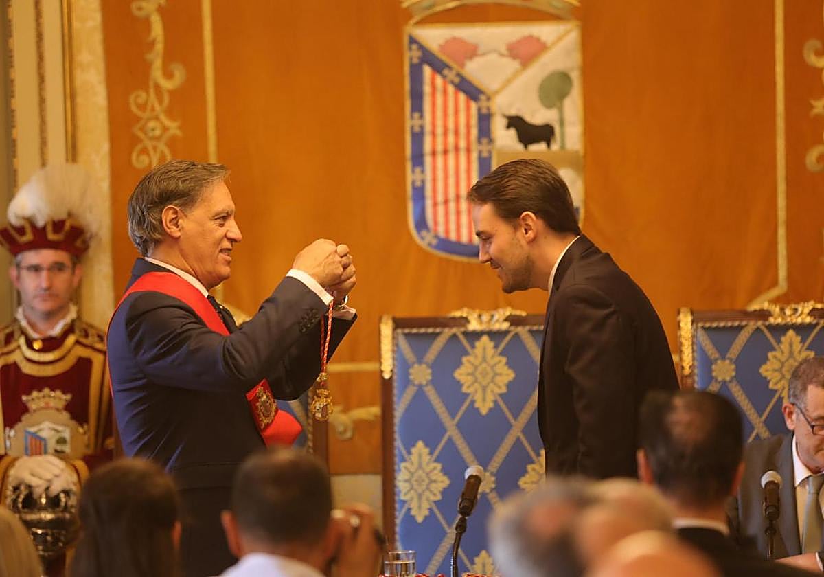 Carlos García Carbayo con Ángel Fernández Silva.