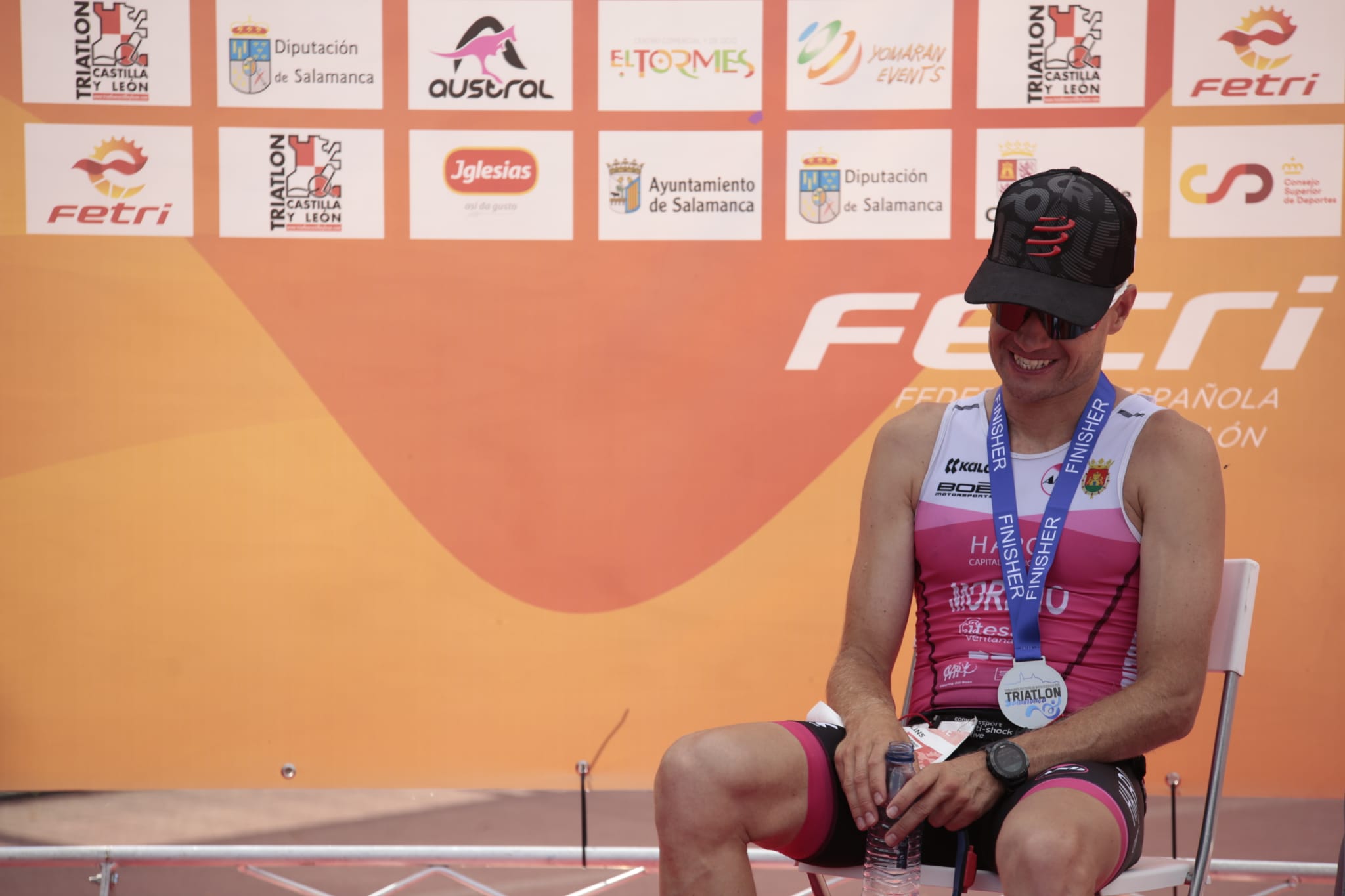 Casi 1.000 participantes en el Campeonato de España de Triatlón y Aquabike MD Salamanca 2023