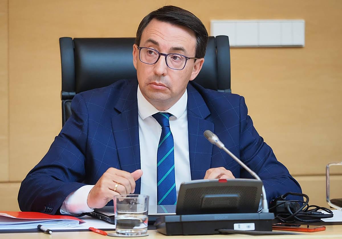 Fernando Pablos, procurador socialista en las Cortes de Castilla y León.