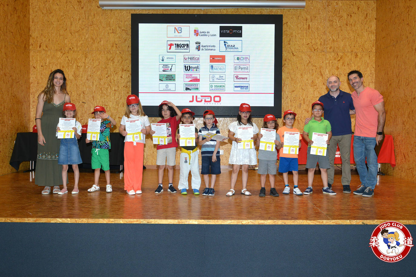 Fin de curso del Judo Club Doryoku