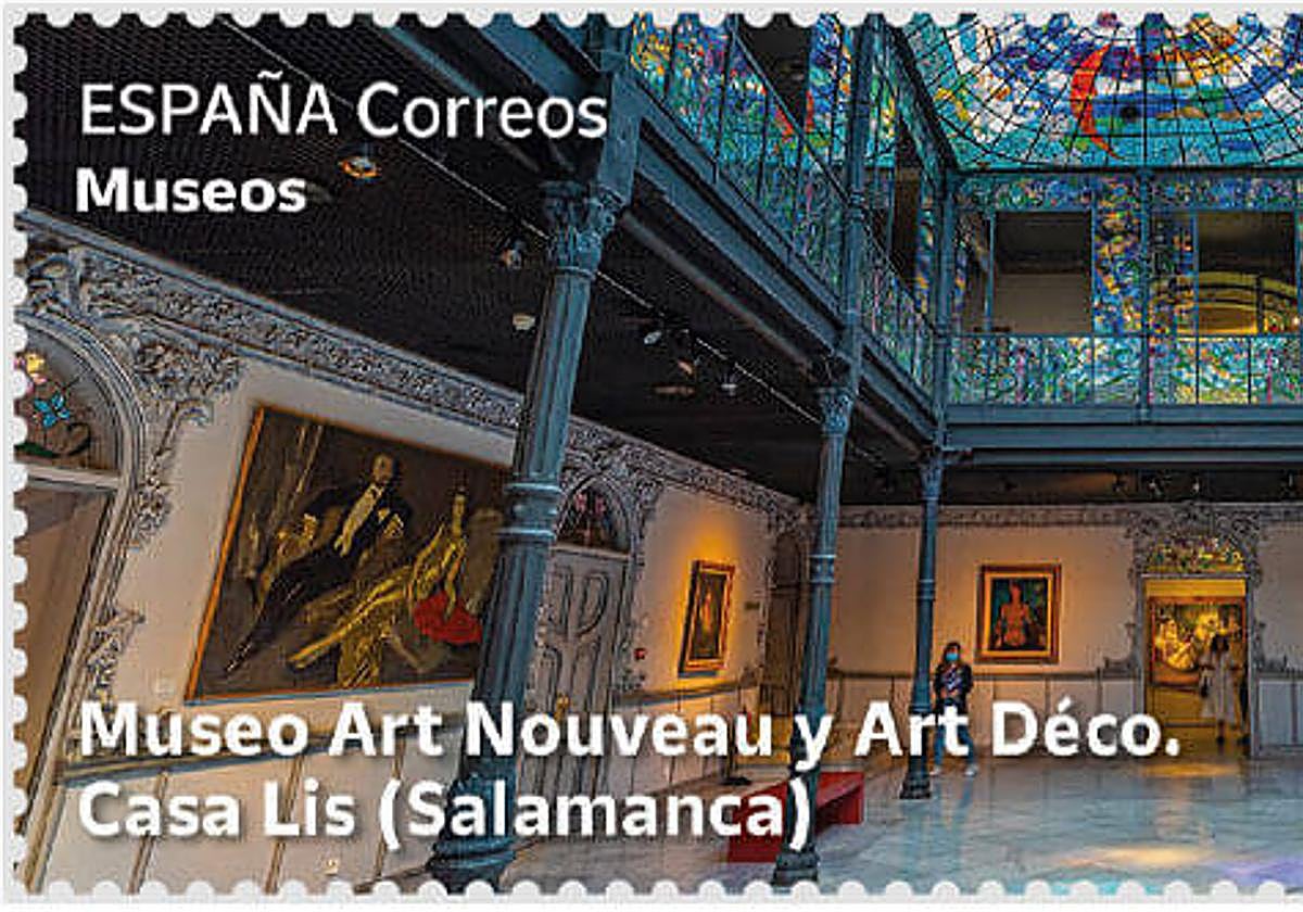 Correos dedica un sello al Museo Casa Lis de Salamanca