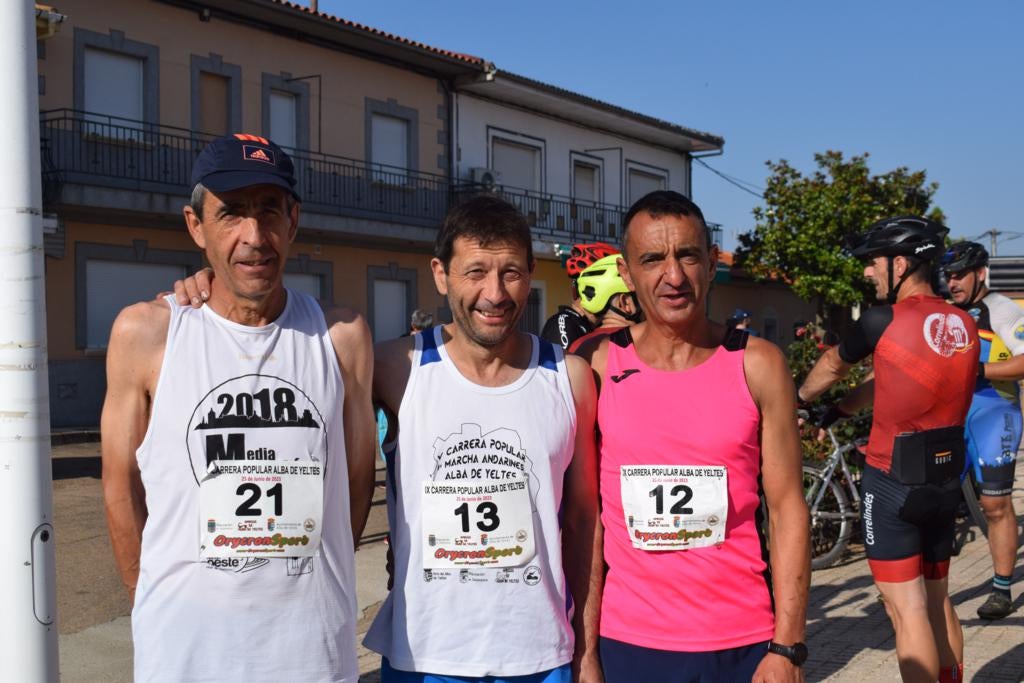 Un centenar de corredores en la IX Carrera Popular Alba de Yeltes