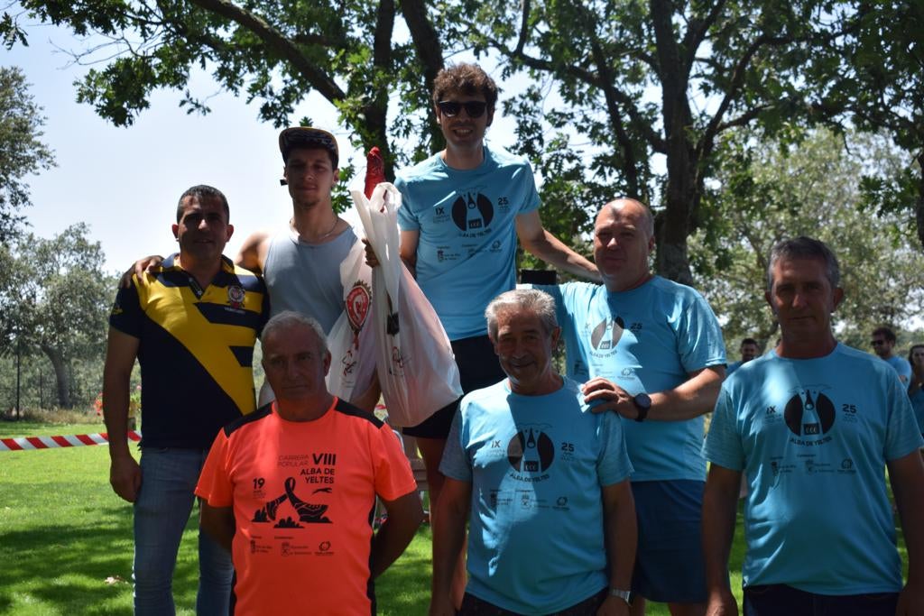 Un centenar de corredores en la IX Carrera Popular Alba de Yeltes