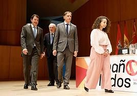 El presidente de la Junta, Alfonso Fernández Mañueco, inaugura el ''VII Congreso Internacional del Español en Castilla y León. Español para todos''.