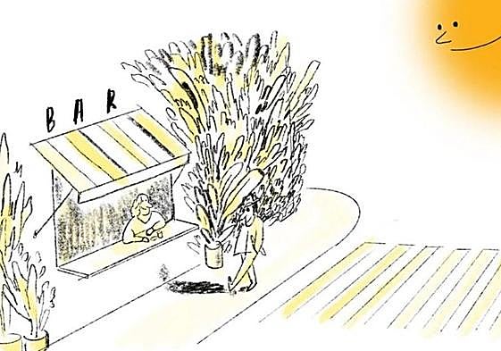 Ilustración publicada en la Guía Repsol.