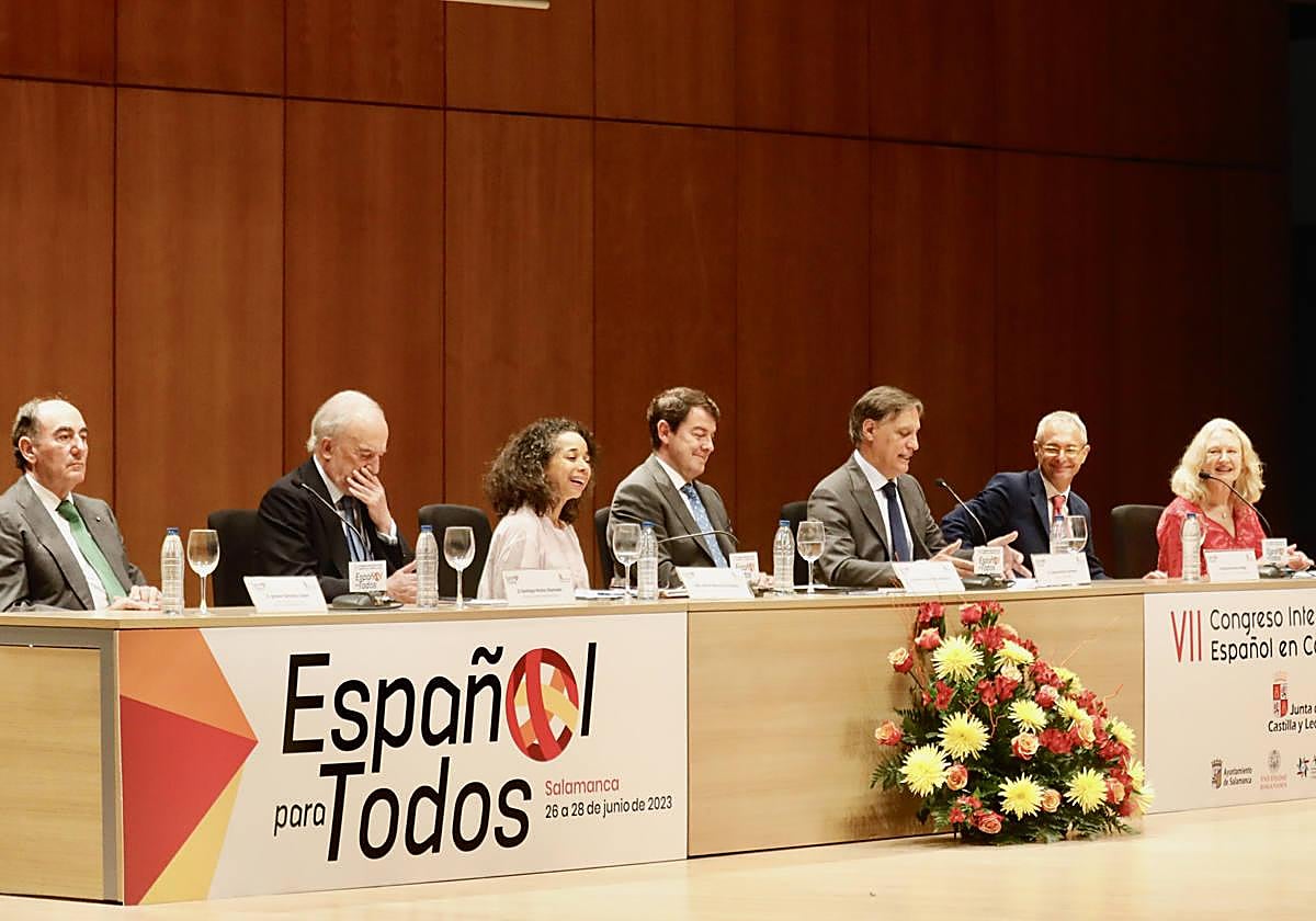 Imagen de la inauguración del VII Congreso Internacional del Español.