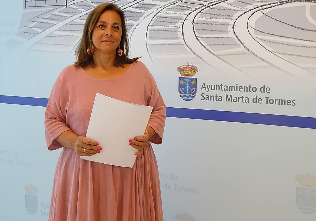 La concejala de Bienestar Social, Mari Cruz Gacho.