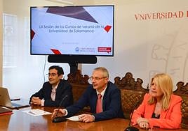Rueda de prensa de presentación de los Cursos de Verano de la Universidad de Salamanca