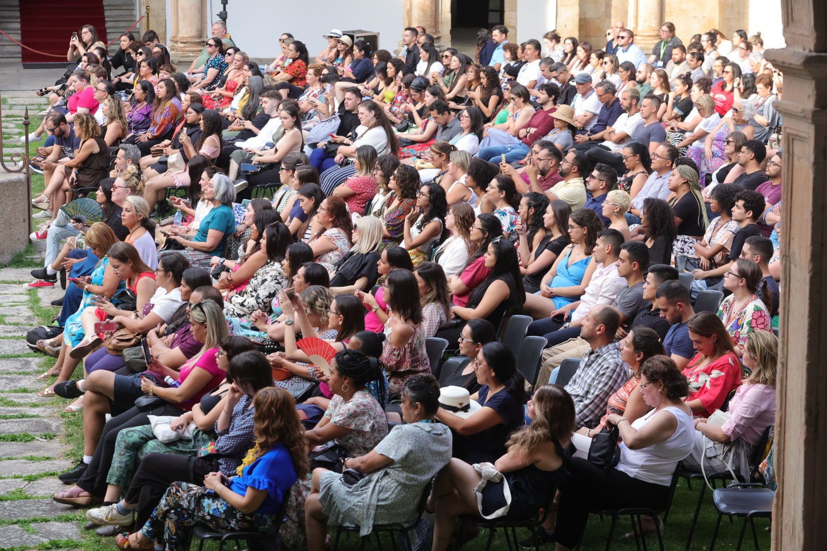 Luis García Montero, director del Instituto Cervantes, en la inauguración de los Cursos de Verano de la Usal