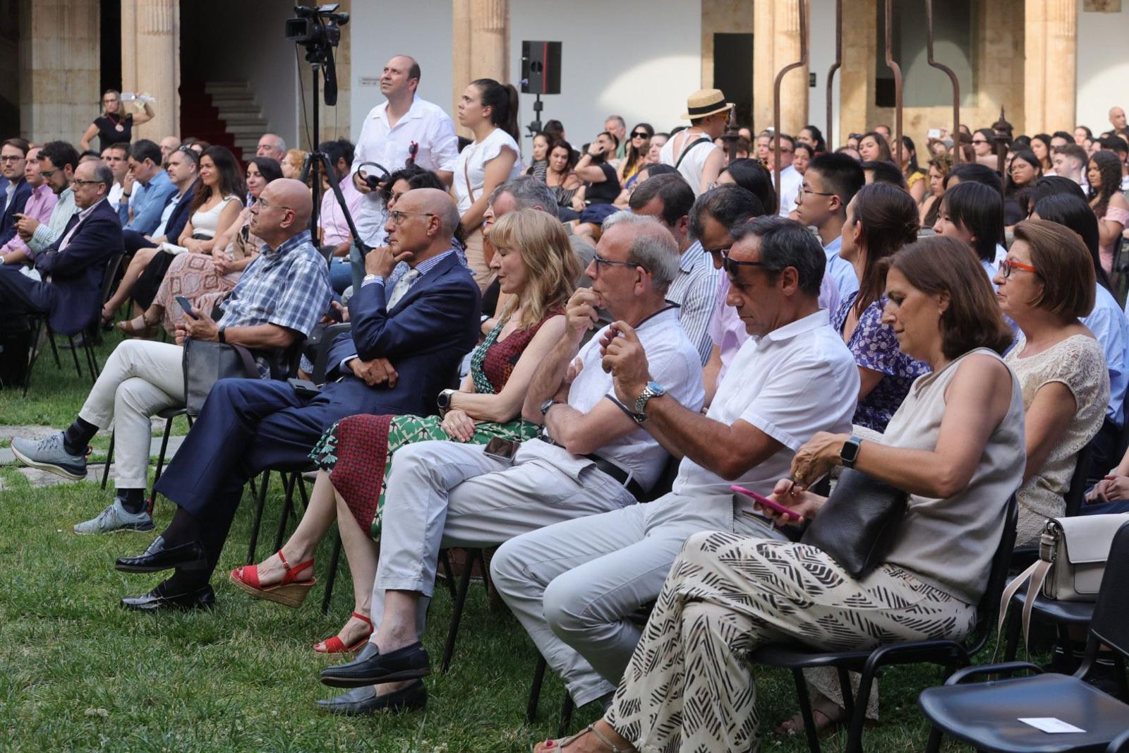 Luis García Montero, director del Instituto Cervantes, en la inauguración de los Cursos de Verano de la Usal