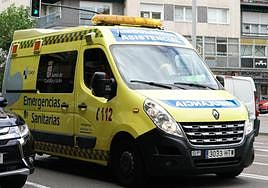 Una ambulancia en una imagen de archivo.