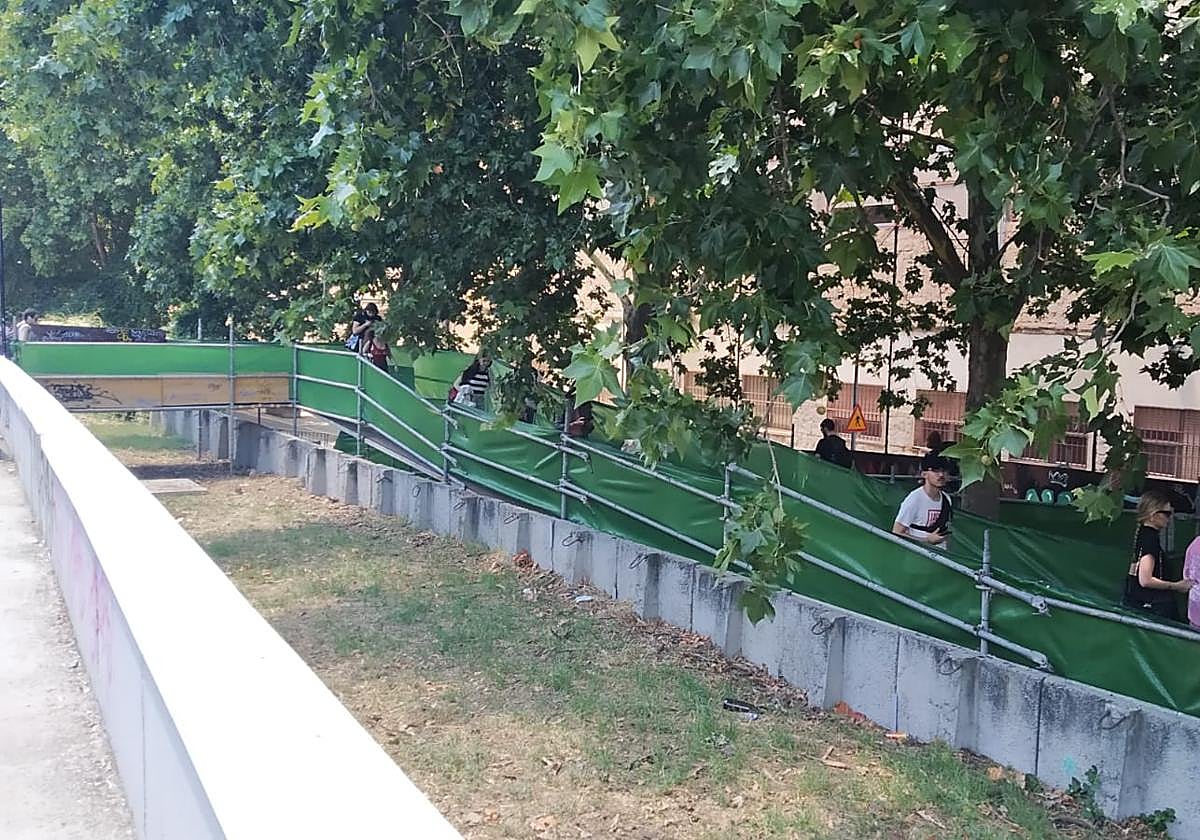 El apeadero de La Alamedilla en Salamanca.