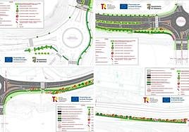 Adjudicado con una reducción del 18,67% el nuevo carril bici del Paseo de San Vicente al Puente Romano