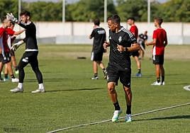 Daniel en el Recreativo de Huelva.