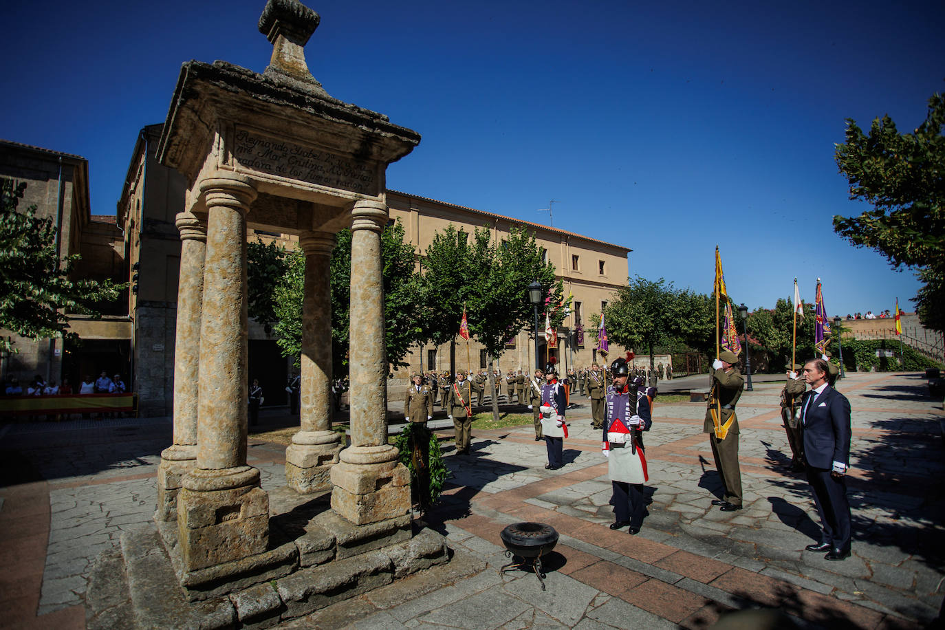 Acto de homenaje a los caídos en la Guerra de la Independencia en Ciudad Rodrigo