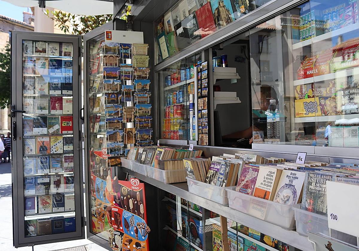 El quiosco de Celedonio Santos en la Isla de la Rúa.