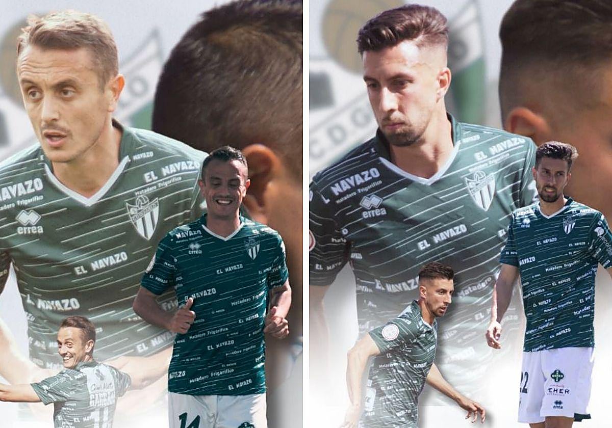 Garban cumplirá su sexta temporada con el CD Guijuelo y Coque la segunda