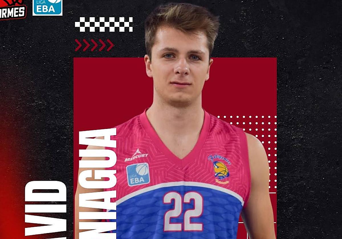El vallisoletano David Paniagua, primer fichaje de La Antigua CB Tormes