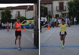 Los dos ganadores de la prueba.