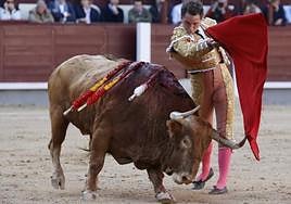 Álvaro de la Calle durante una actuación en Madrid.
