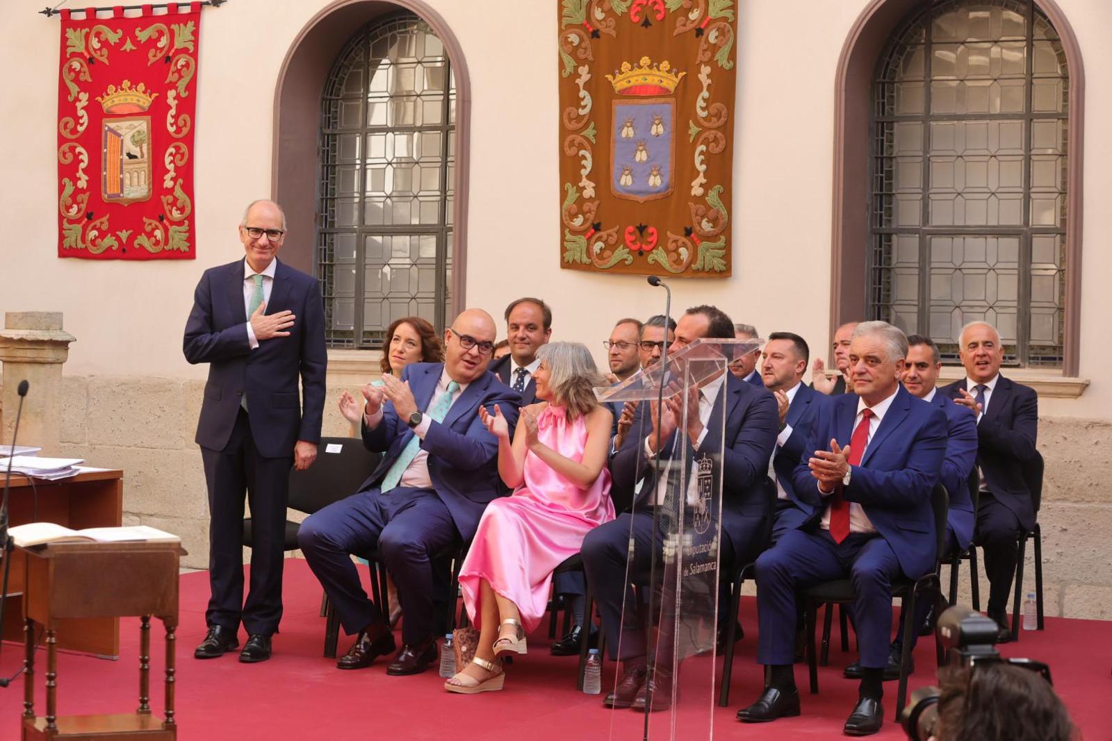 Javier Iglesias, de nuevo presidente de la Diputación de Salamanca