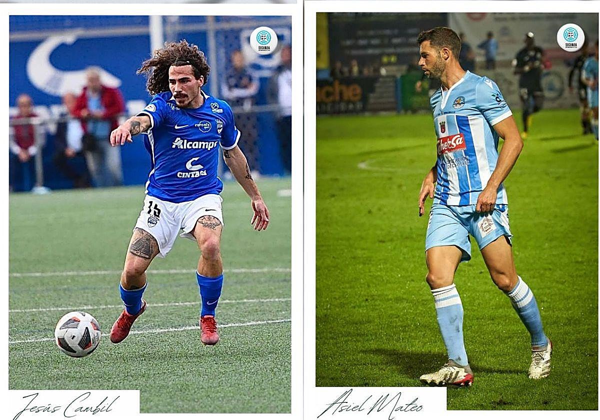 Jesús Cambil y Asiel Mateo, nuevos jugadores chacineros.