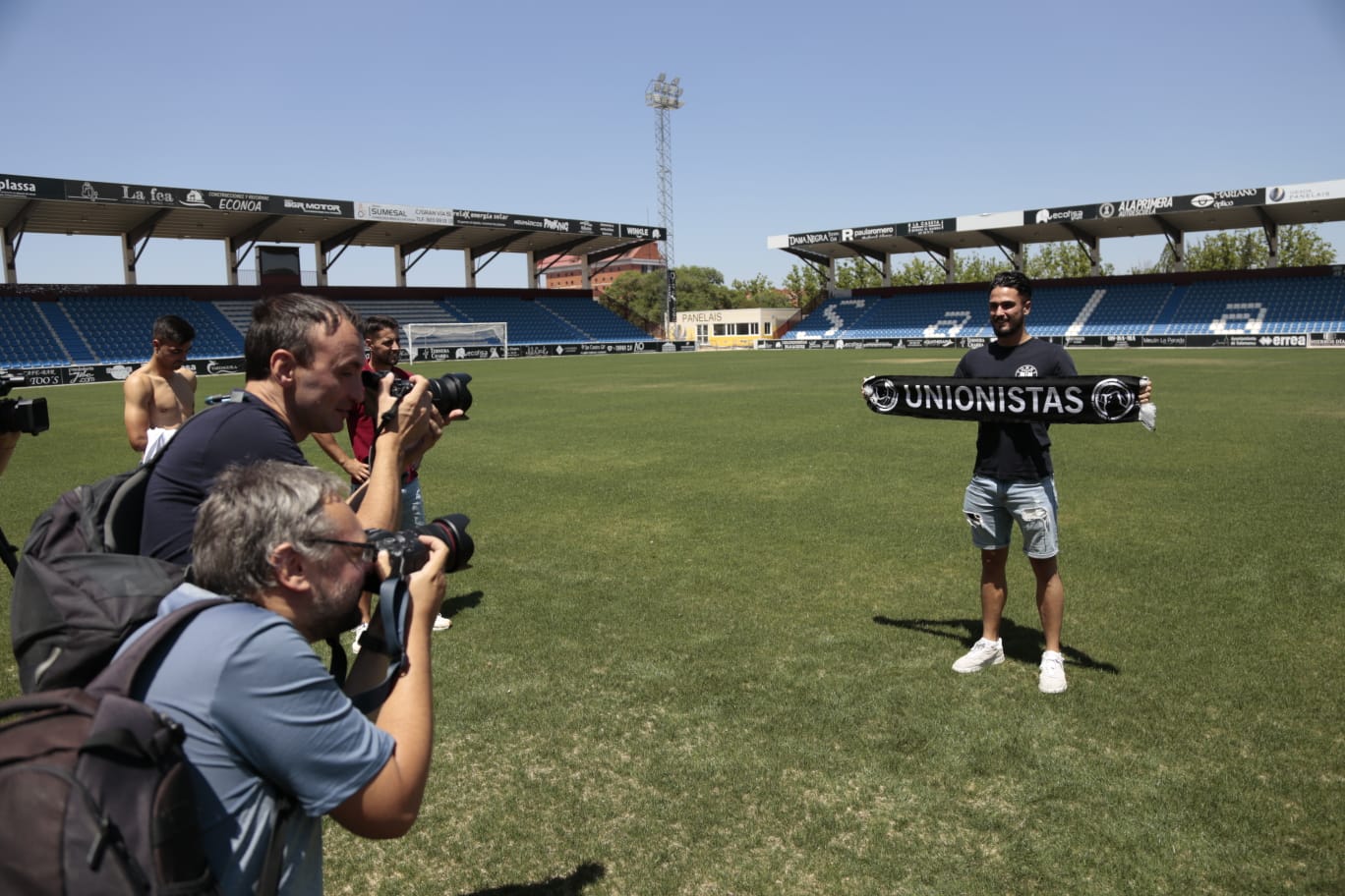 Unionistas presenta a Manu Ramírez, Camus, Iván Martínez y Erik Ruiz