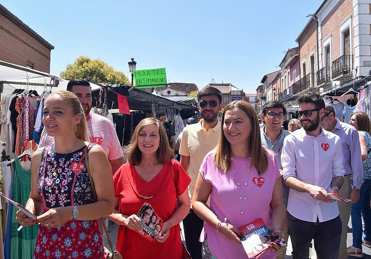 La vicesecretaria general del Partido Socialista de Castilla y León, Virginia Barcones.