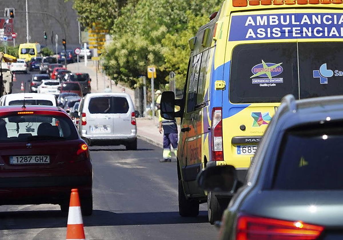 Una ambulancia, en una imagen de archivo.