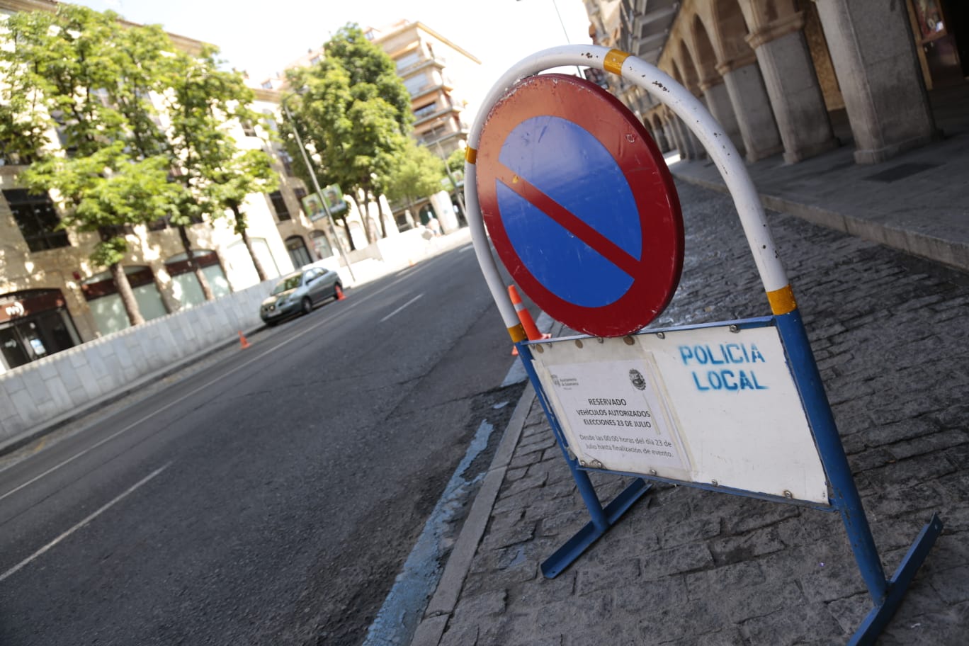 Normalidad en las primeras horas de la jornada electoral en Salamanca