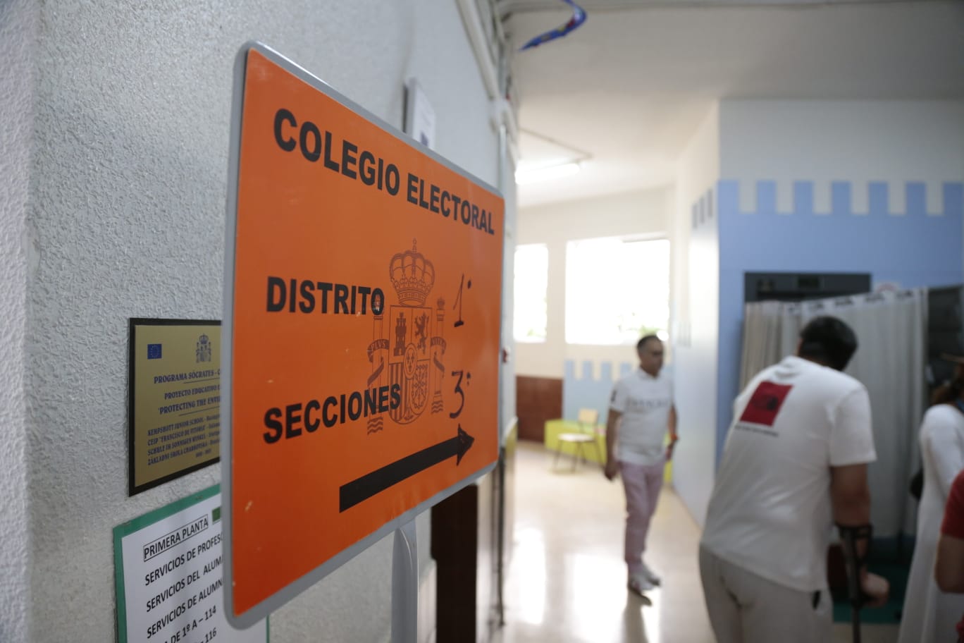 Normalidad en las primeras horas de la jornada electoral en Salamanca