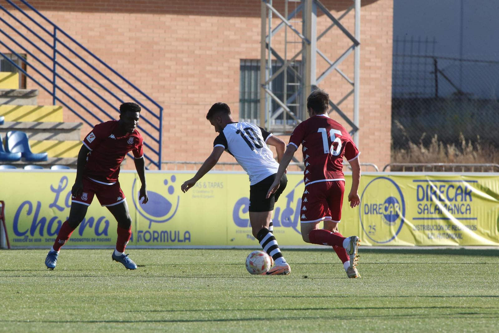 Unionistas inicia la pretemporada cayendo goleado en el Reina por el Alcorcón