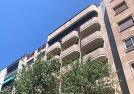 El edificio de la antigua sede de la Fundación Germán Sánchez Ruipérez.