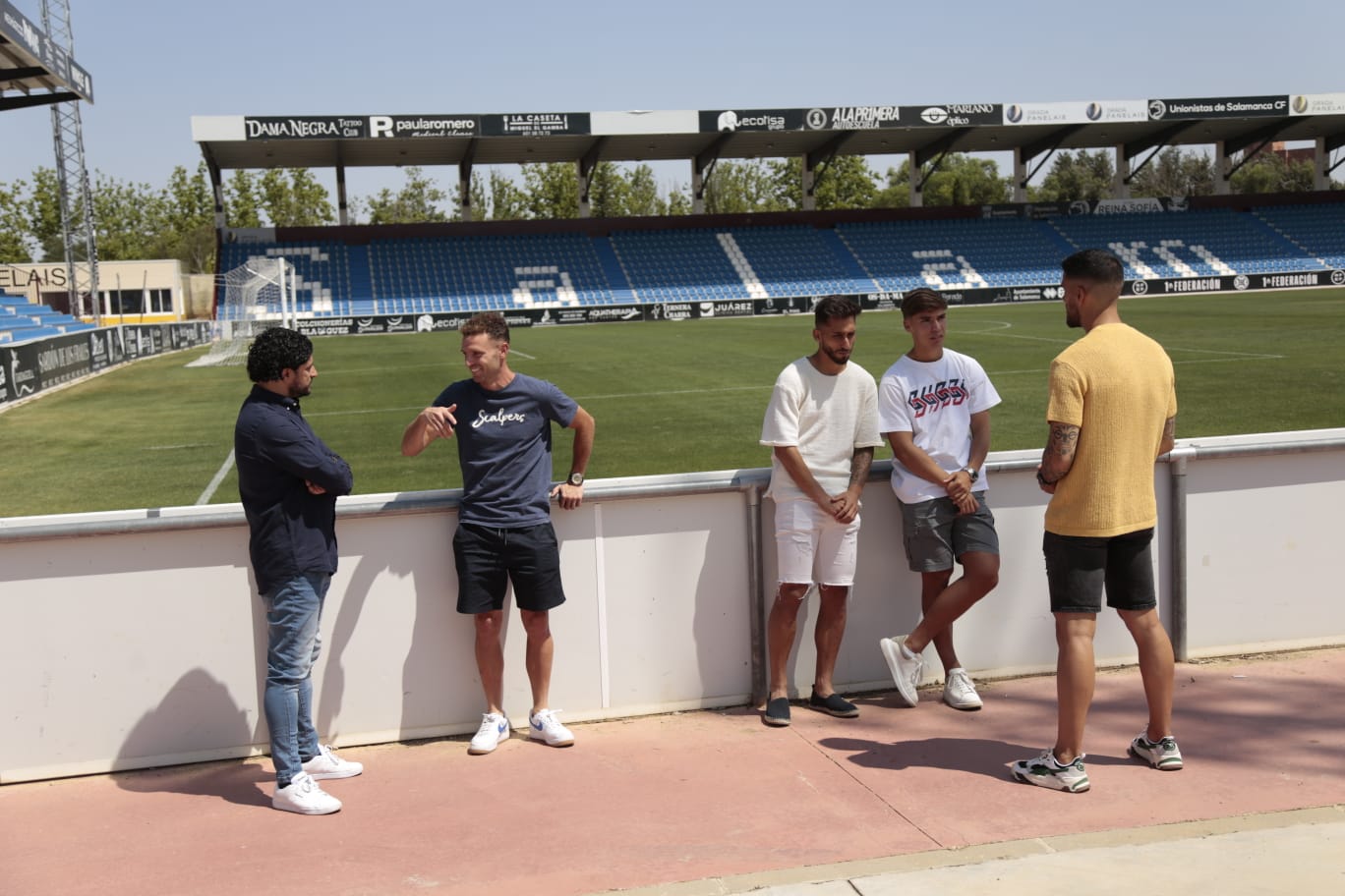 Unionistas presenta a cuatro nuevos jugadores