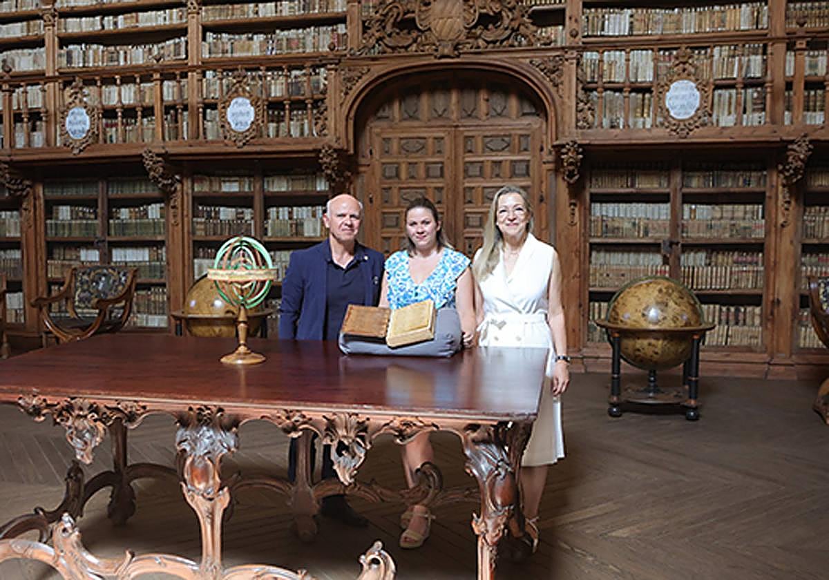 Investigadores de la USAL, responsables del hallazgo.