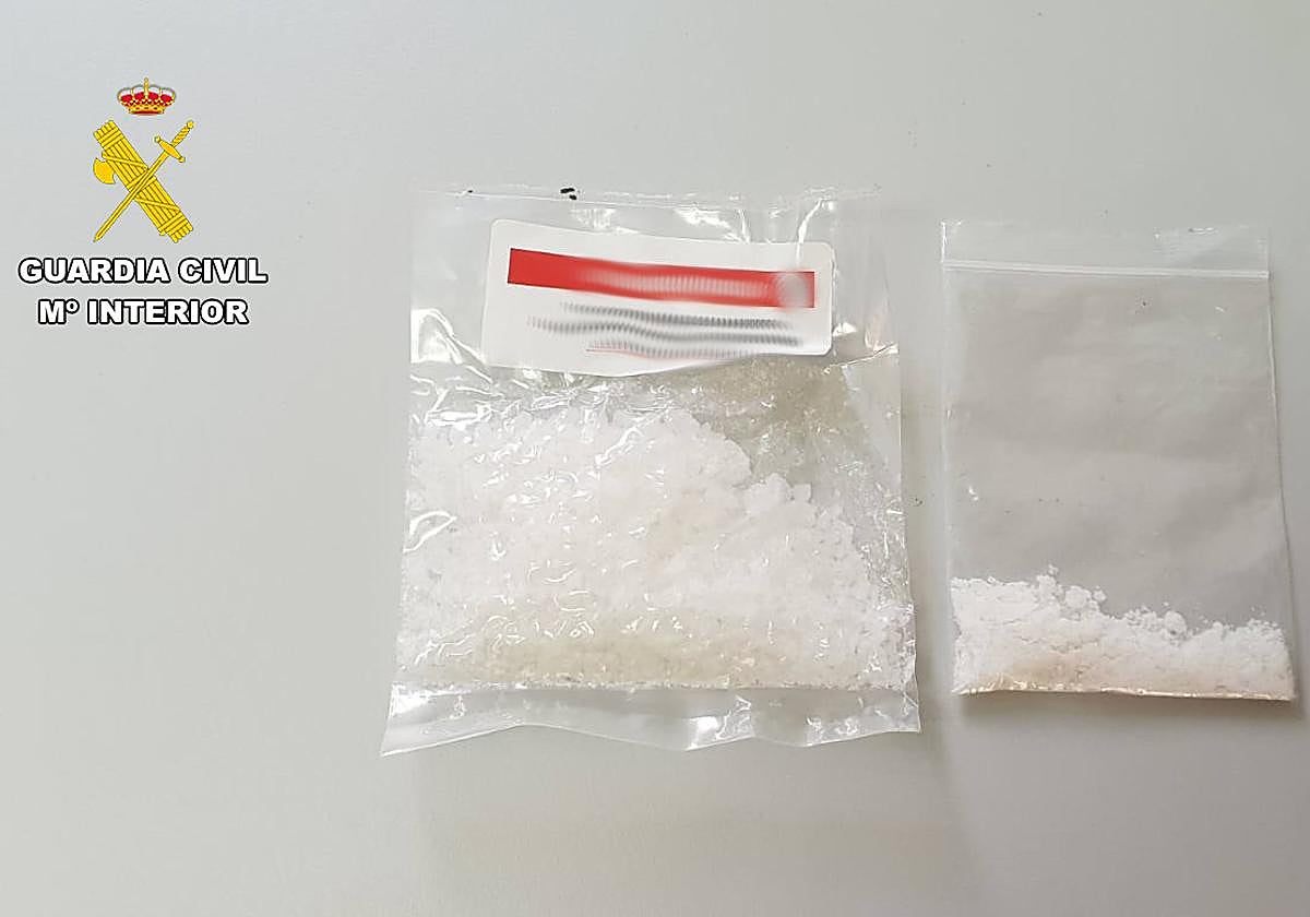 Detenidos tres varones en Ciudad Rodrigo por la incautación de más de 400 dosis de cristal