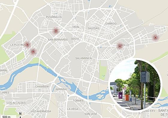 Dos nuevos radares entre los más efectivos de Salamanca: dónde se ponen y sancionan