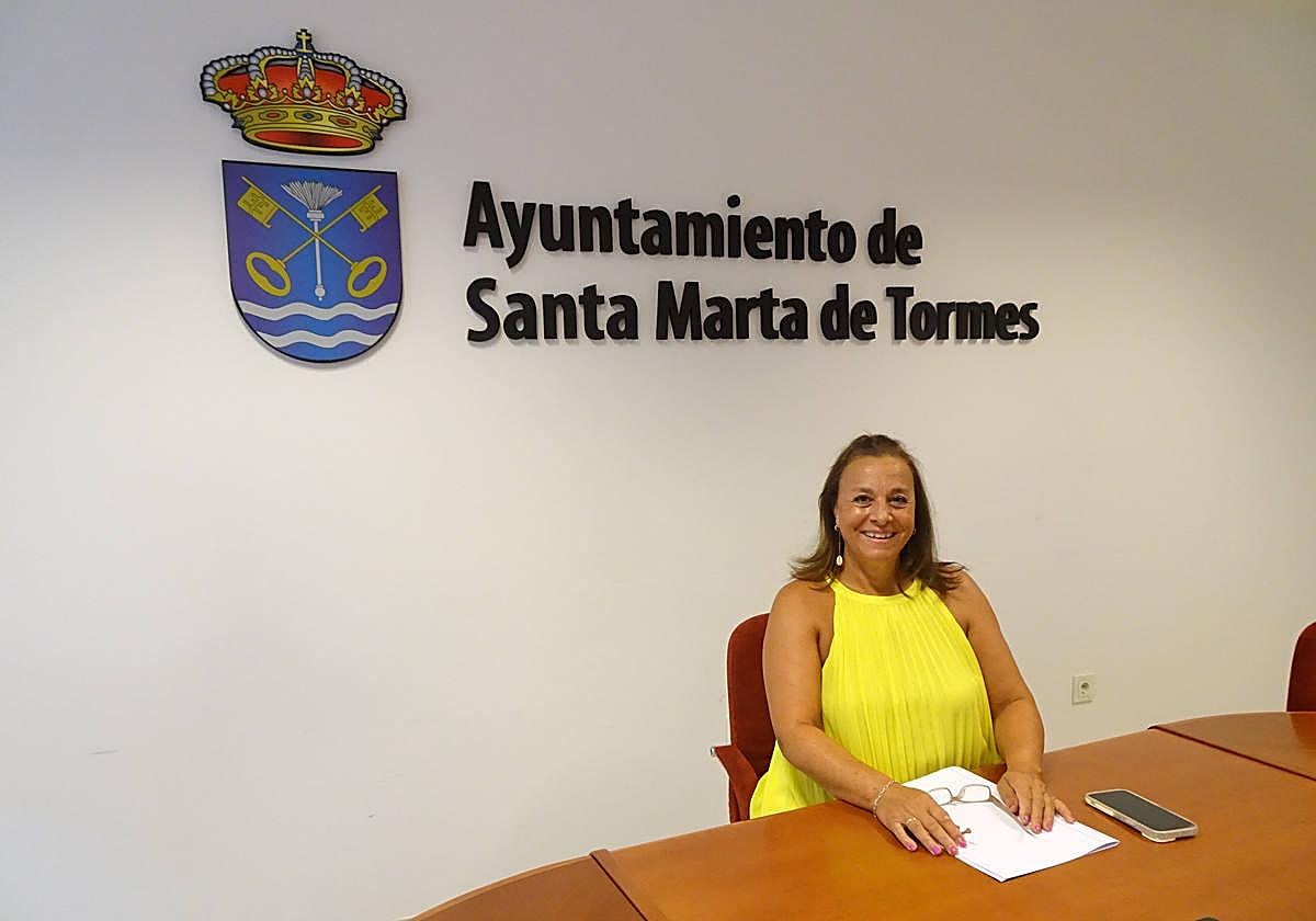 Mari Cruz Gacho, concejala de Bienestar, Infancia y Mayores.