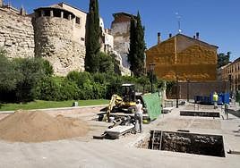 Imagen de la zona en la que se han encontrado los restos arqueológicos.