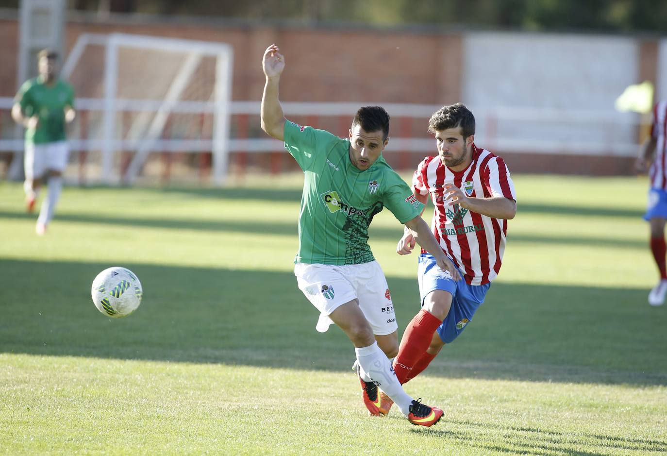 Piojo, en un partido de una etapa anterior en el Guijuelo.