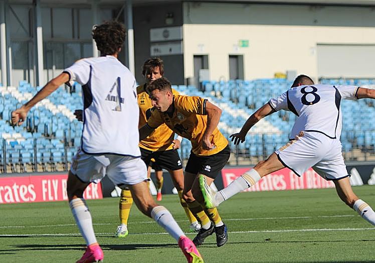 Imagen principal - Unionistas sigue con sus sensaciones positivas empatando en Valdebebas