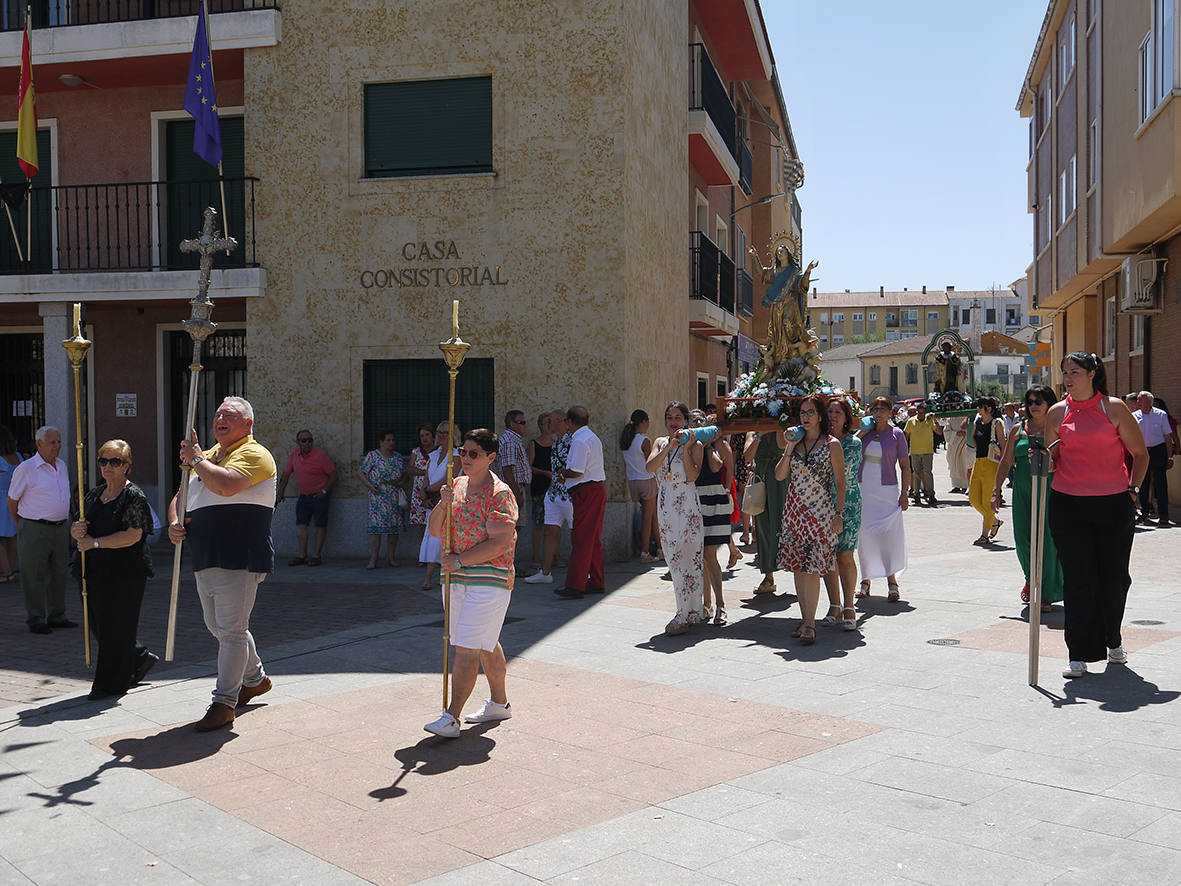 Carbajosa de la Sagrada celebra el día de su patrón San Roque