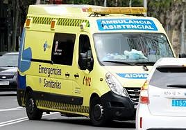 Una ambulancia en una imagen de archivo.