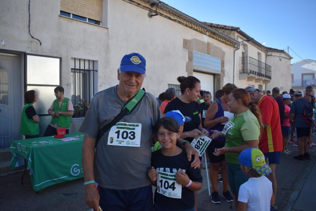 Raúl Blanco y Olga Justo ganan la II Carrera Popular de Morasverdes