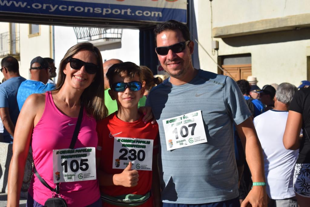 Raúl Blanco y Olga Justo ganan la II Carrera Popular de Morasverdes