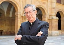 El nuevo rector de la Universidad Pontificia de Salamanca, el catedrático de Filosofía Santiago García-Jalón de la Lama.
